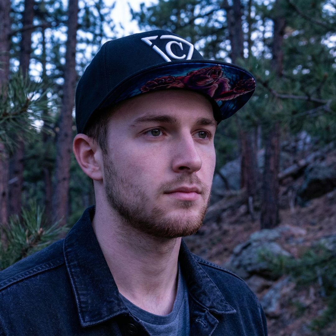 Cappellino con visiera Grizzly - Nero