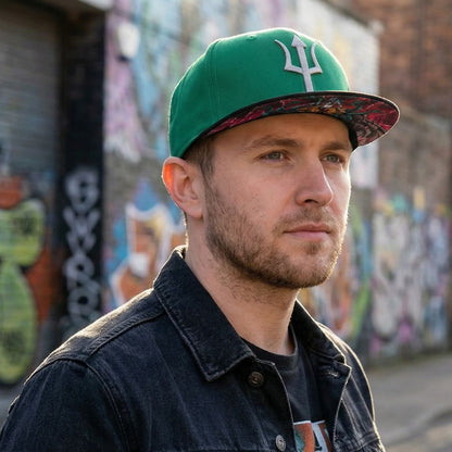 Scylla Snapback - Green/Black