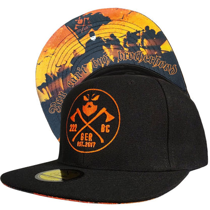 LIMITED EDITION BeardedBadBoysGermany Collab Snapback - Black
