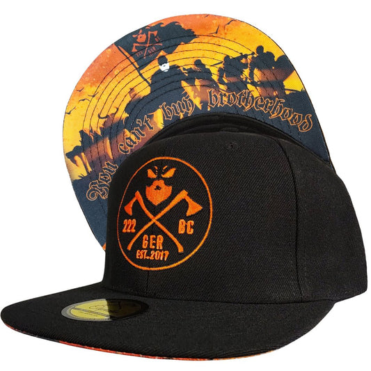 LIMITED EDITION BeardedBadBoysGermany Collab Snapback - Black