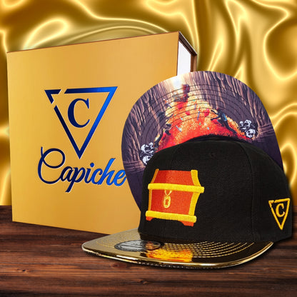 Go For Gold Snapback - Black/Gold