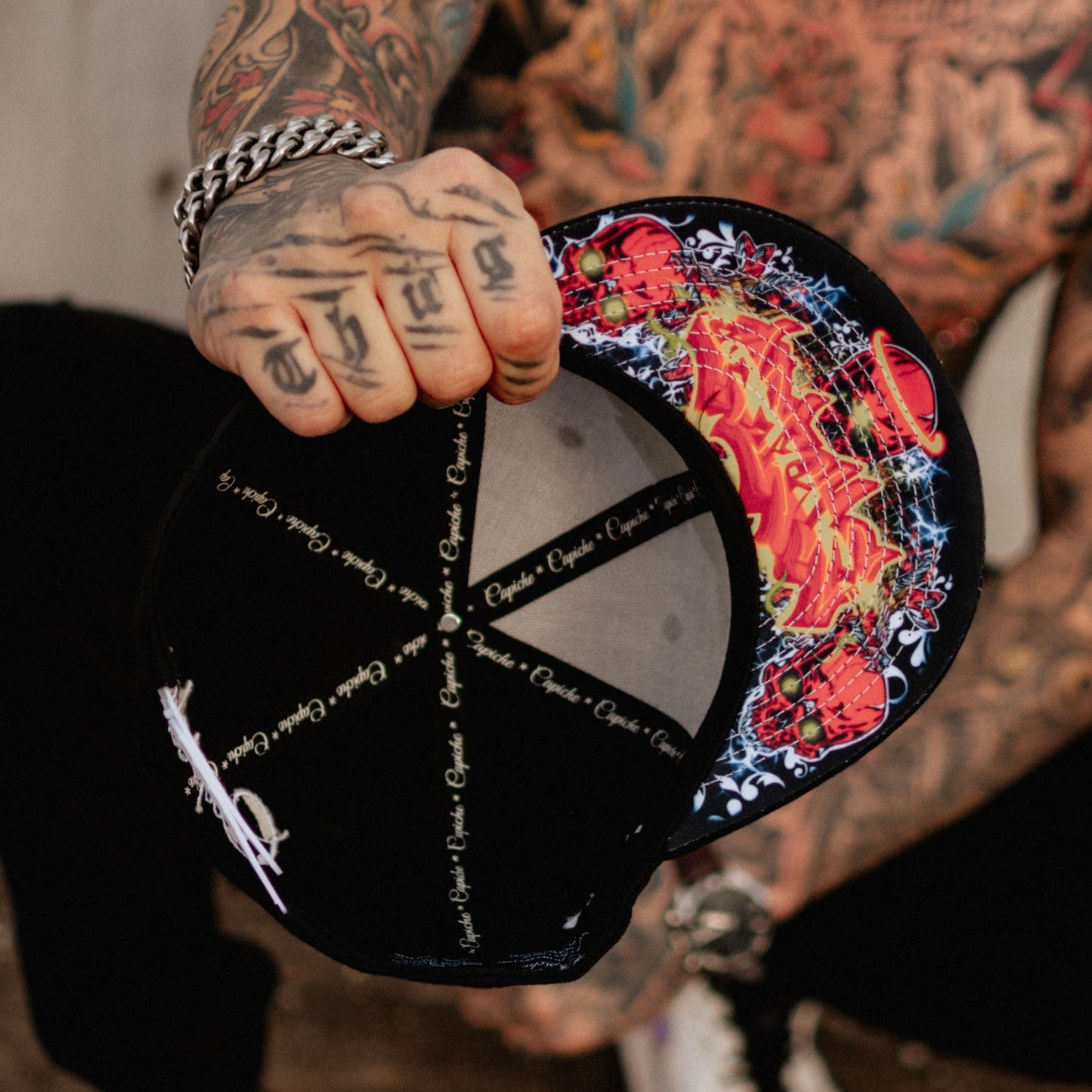 Urban Halo Snapback - Black/White