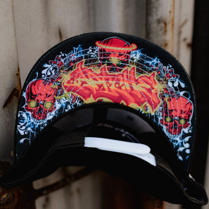 Urban Halo Snapback - Black/White