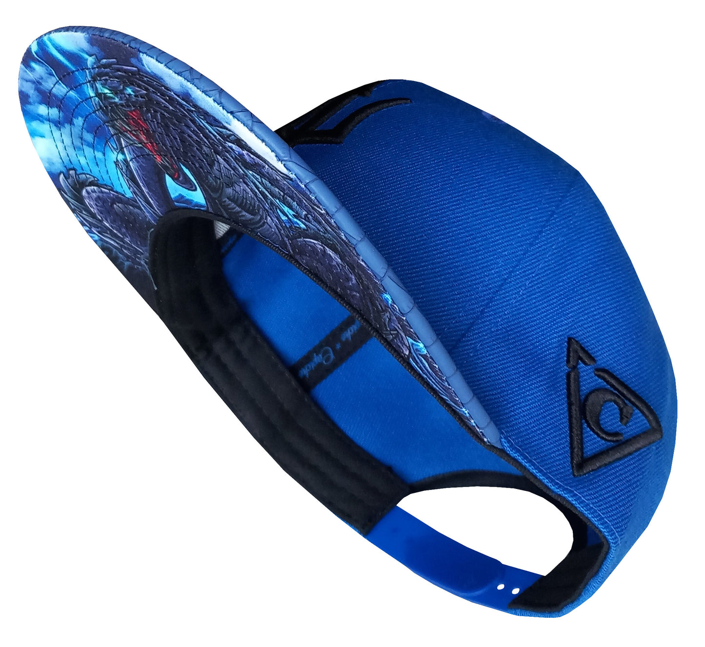 Basilisk Snapback - Blue & Artificial Leather