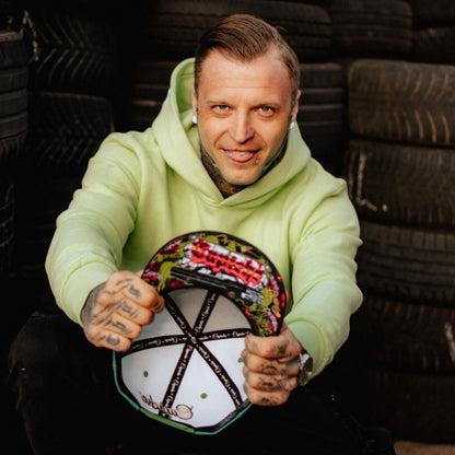 Capiche Drift Snapback - Green Ombre