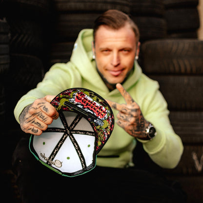 Capiche Drift Snapback - Green Ombre