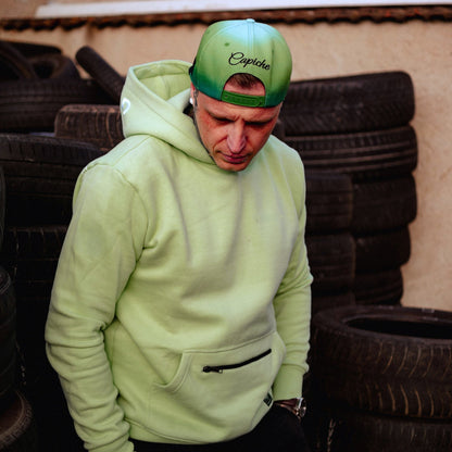 Capiche Drift Snapback - Green Ombre