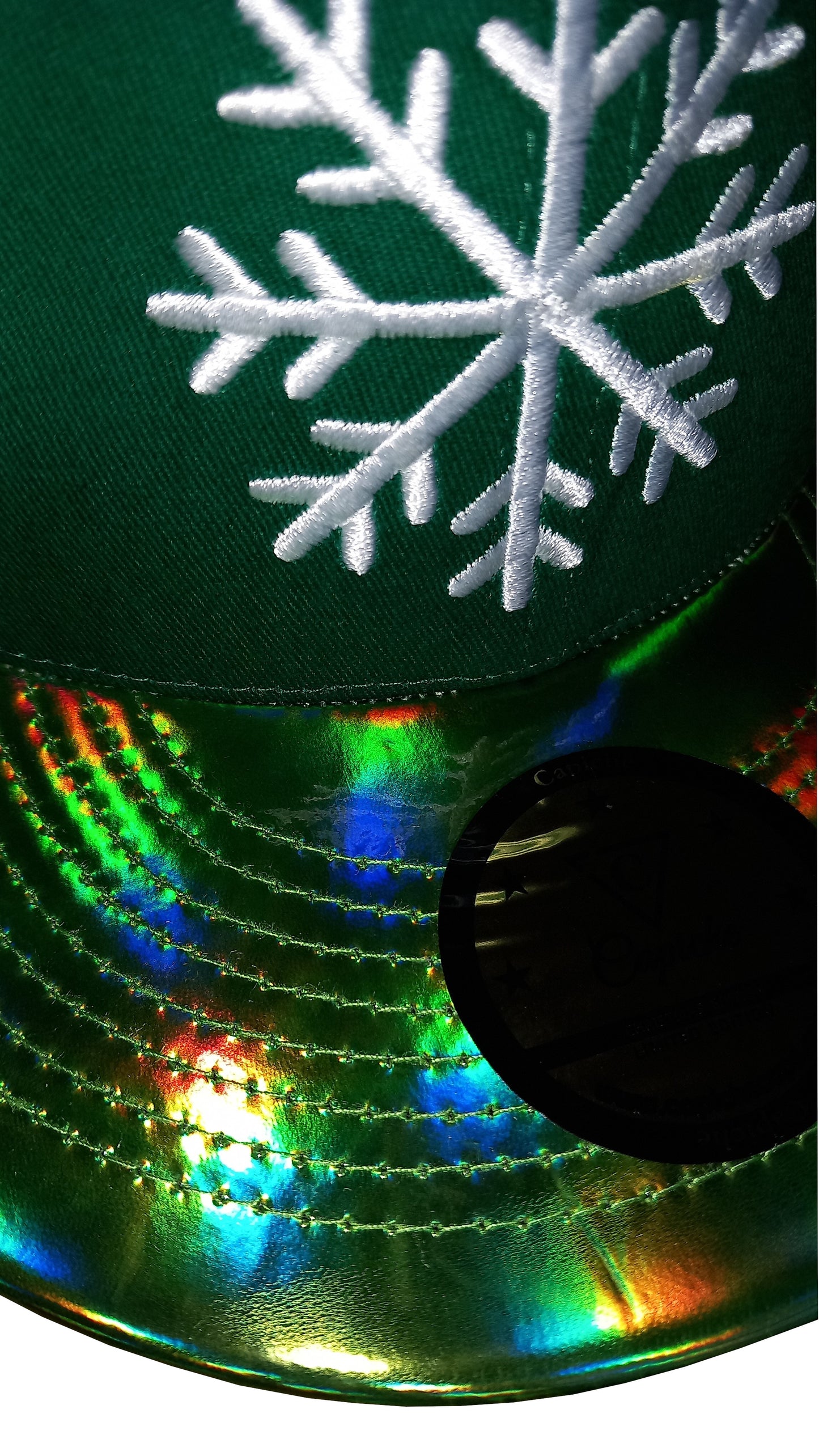 Limited Christmas Snapback Green Ice Beast from Capiche Caps