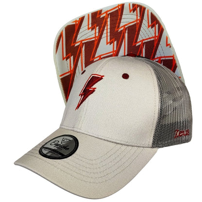 Cappellino Trucker Clean Greek Zeus - Grigio