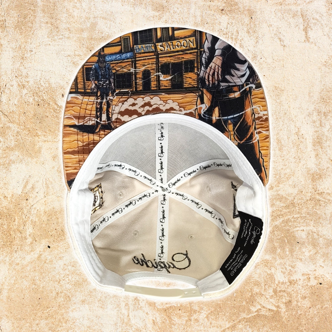 Cowboy Duel Snapback - Beiges Wildleder