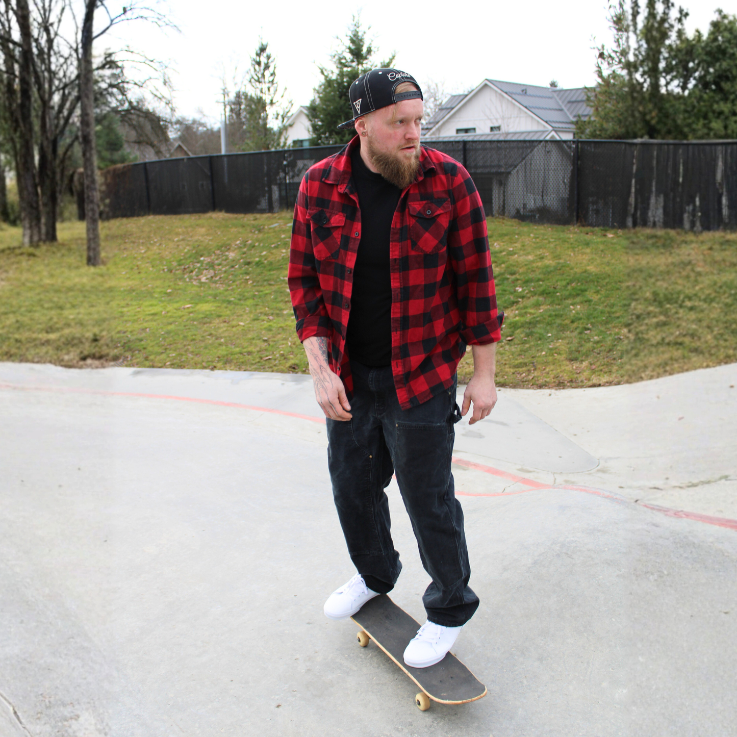 Decay Snapback - Black/Beige Branches