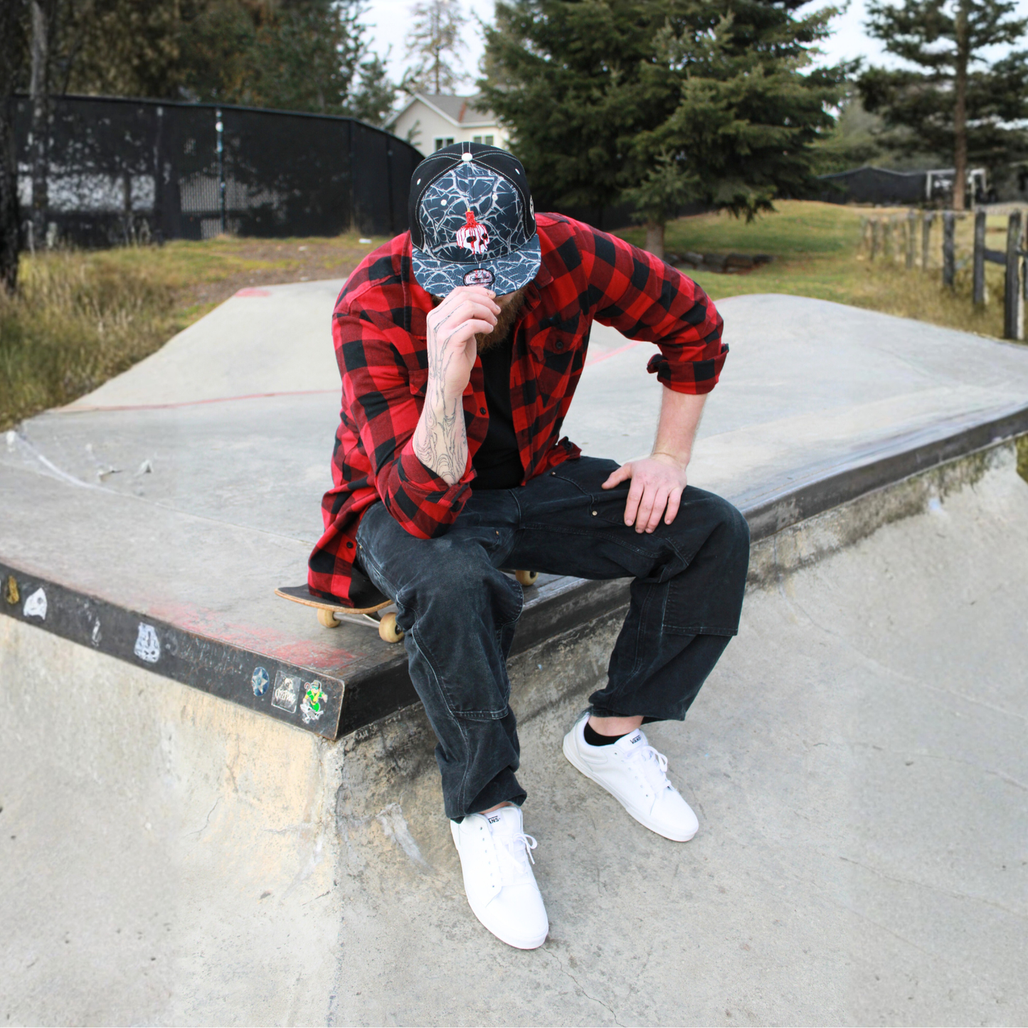 Decay Snapback - Black/Beige Branches