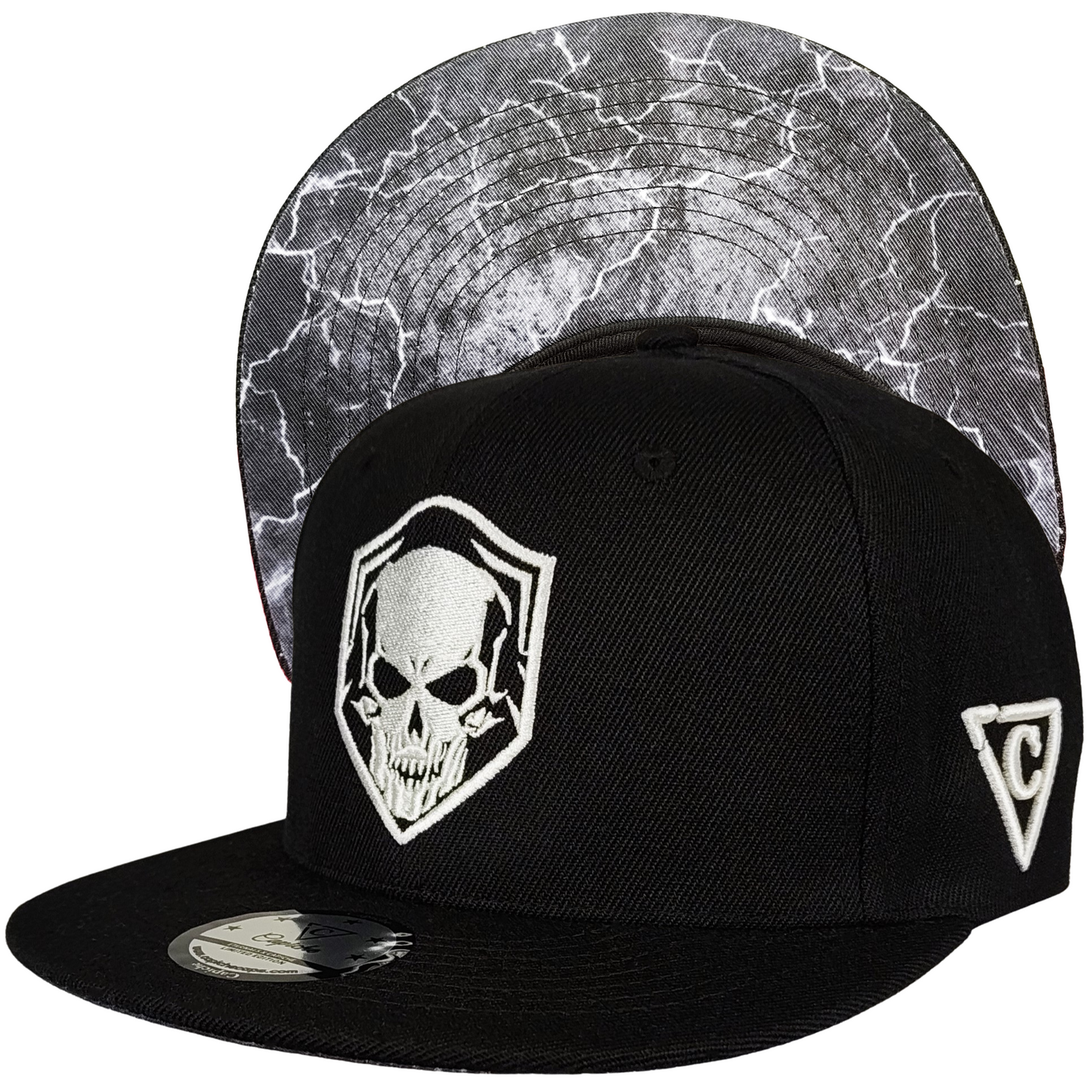 LIMITED EDITION Eternal Skull Snapback - Black