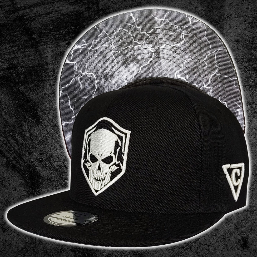 LIMITED EDITION Eternal Skull Snapback - Black