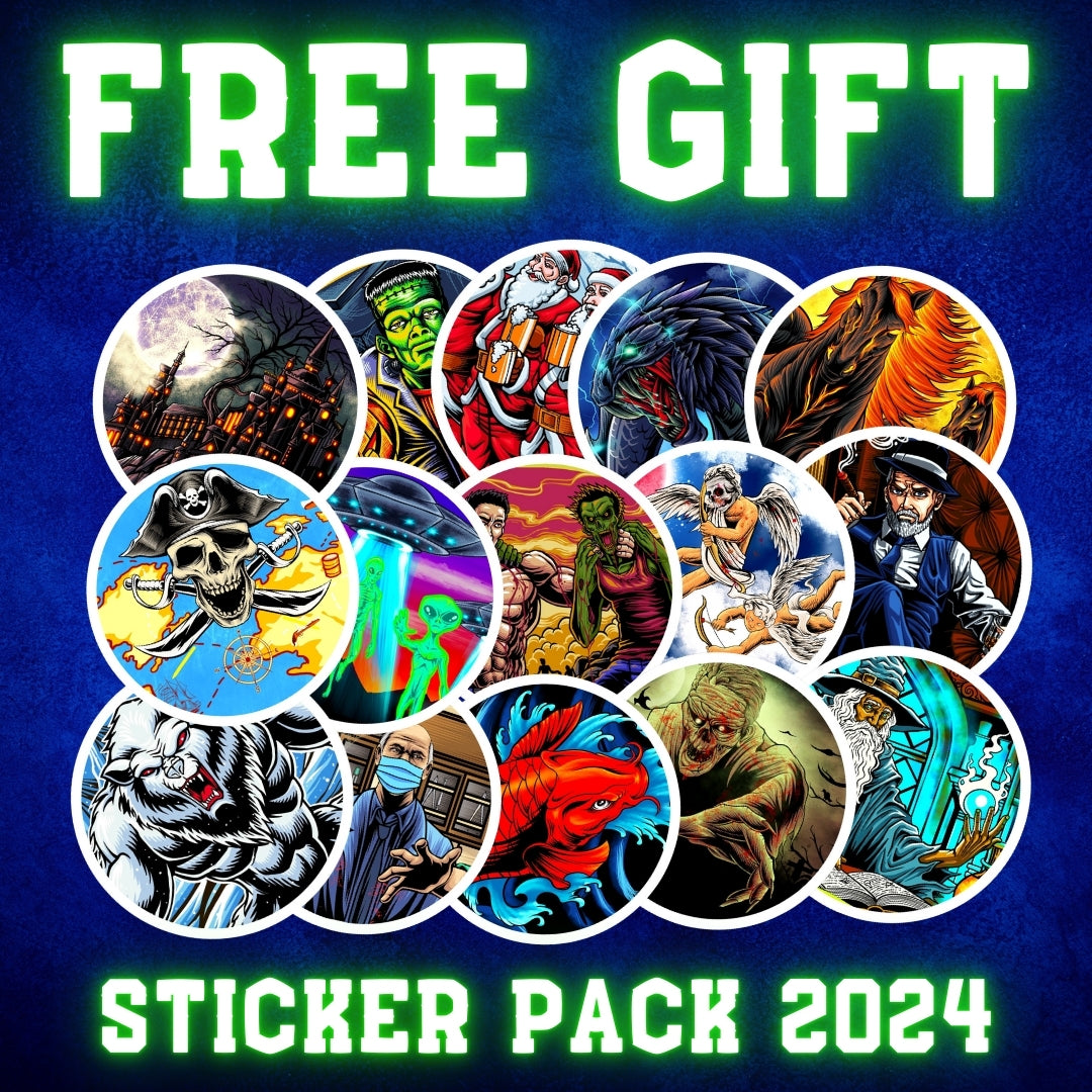 Out of Stock - FREE GIFT - Sticker Pack 2024