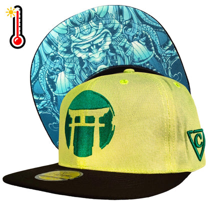 Casquette Snapback Green Samurai - CHANGE DE COULEUR
