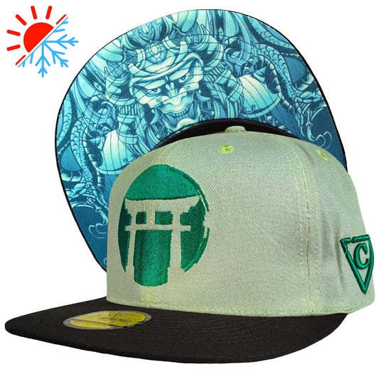Grünes Samurai Snapback - FARBWECHSEL