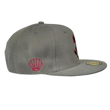 Evil Mermaid Snapback - Grey