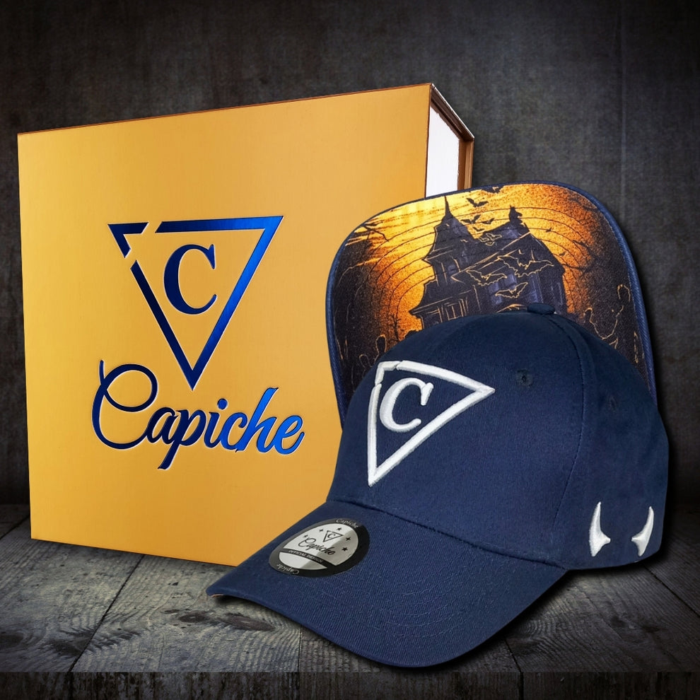 CAPICHE: Haunted Place | Snapbacks and Curved baseball caps | Capiche ...