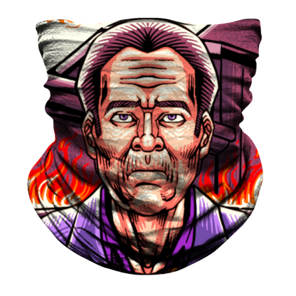 Heir to the Code Biker Mask - Purple