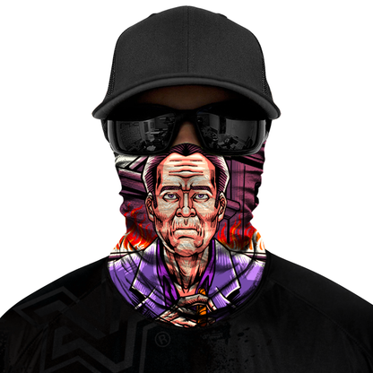 Heir to the Code Biker Mask - Purple
