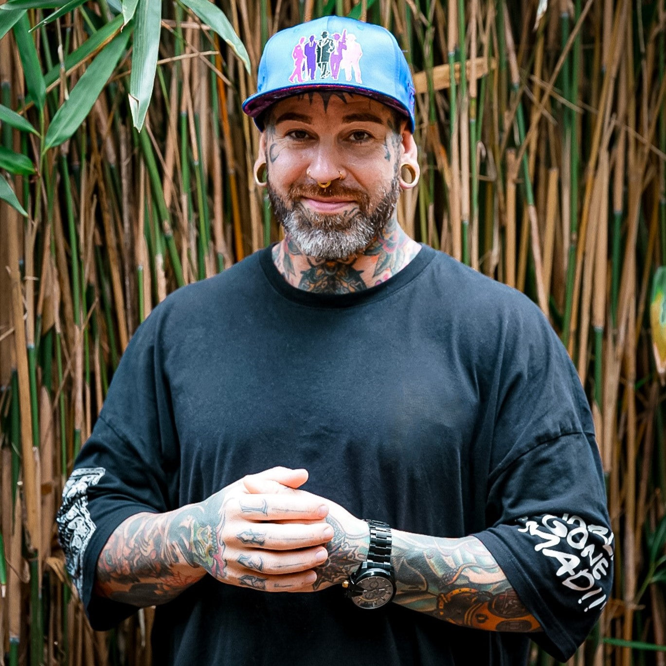 Heredero del código Snapback n.º 5 - Satén azul