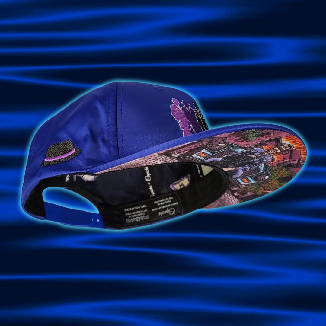 Heredero del código Snapback n.º 5 - Satén azul