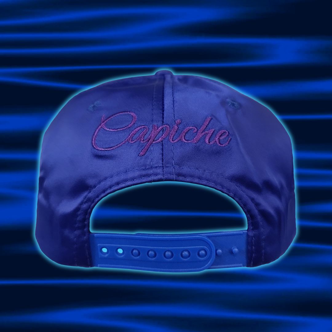 Heredero del código Snapback n.º 5 - Satén azul