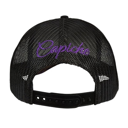 Hydra Trucker Cap - Black/Purple