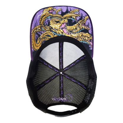 Hydra Trucker Cap - Black/Purple