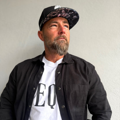 LIMITED EDITION Olli_Holli_Ink x Capiche La Catrina Snapback - Black