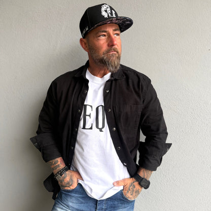 LIMITED EDITION Olli_Holli_Ink x Capiche La Catrina Snapback - Black