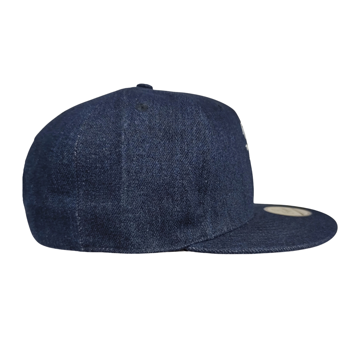 La Muerte Snapback - Blue Denim Jeans Fabric