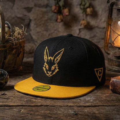 LIMITED EDITION Creepy Easter Snapback - Zwart/Geel