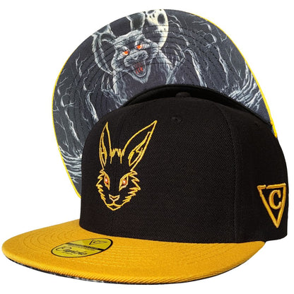 LIMITED EDITION Creepy Easter Snapback - Zwart/Geel