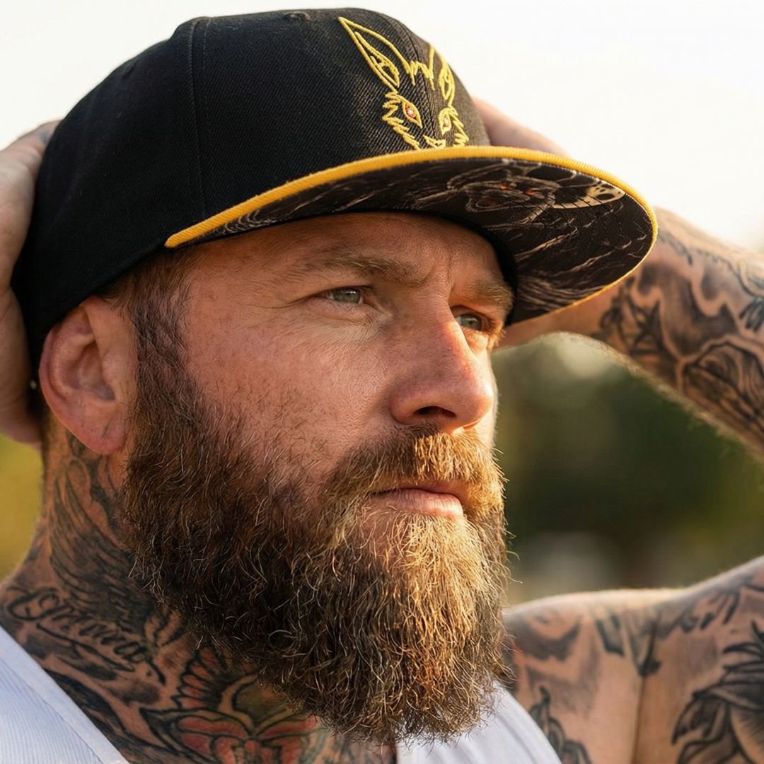 LIMITED EDITION Creepy Easter Snapback - Zwart/Geel