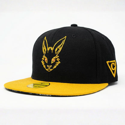 LIMITED EDITION Creepy Easter Snapback - Zwart/Geel