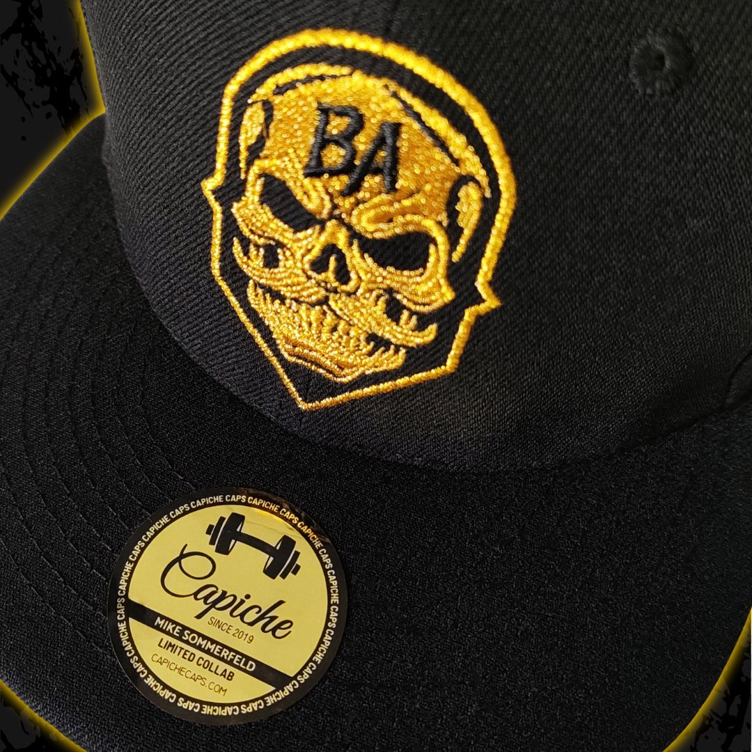 Czapka z daszkiem Mike Sommerfeld z limitowanej edycji – czarna/złota