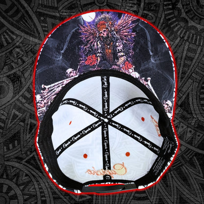 LIMITED EDITION Native Raven Snapback - Grey Native Pattern/Black