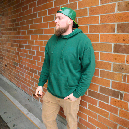 LIMITED EDITION St. Patricks Day Snapback - Green Faux Leather