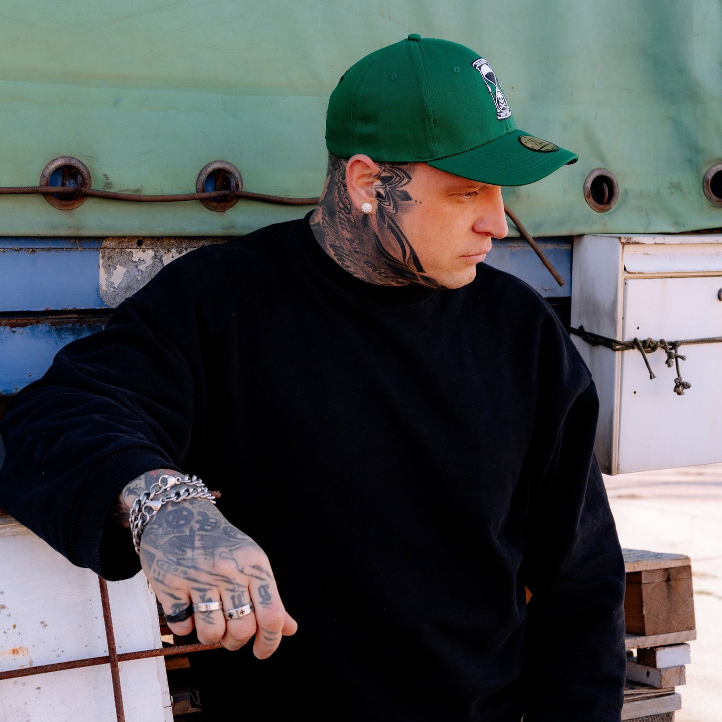 Cappellino Baseball Plague Doctor edizione limitata - Verde