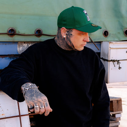 Cappellino Baseball Plague Doctor edizione limitata - Verde