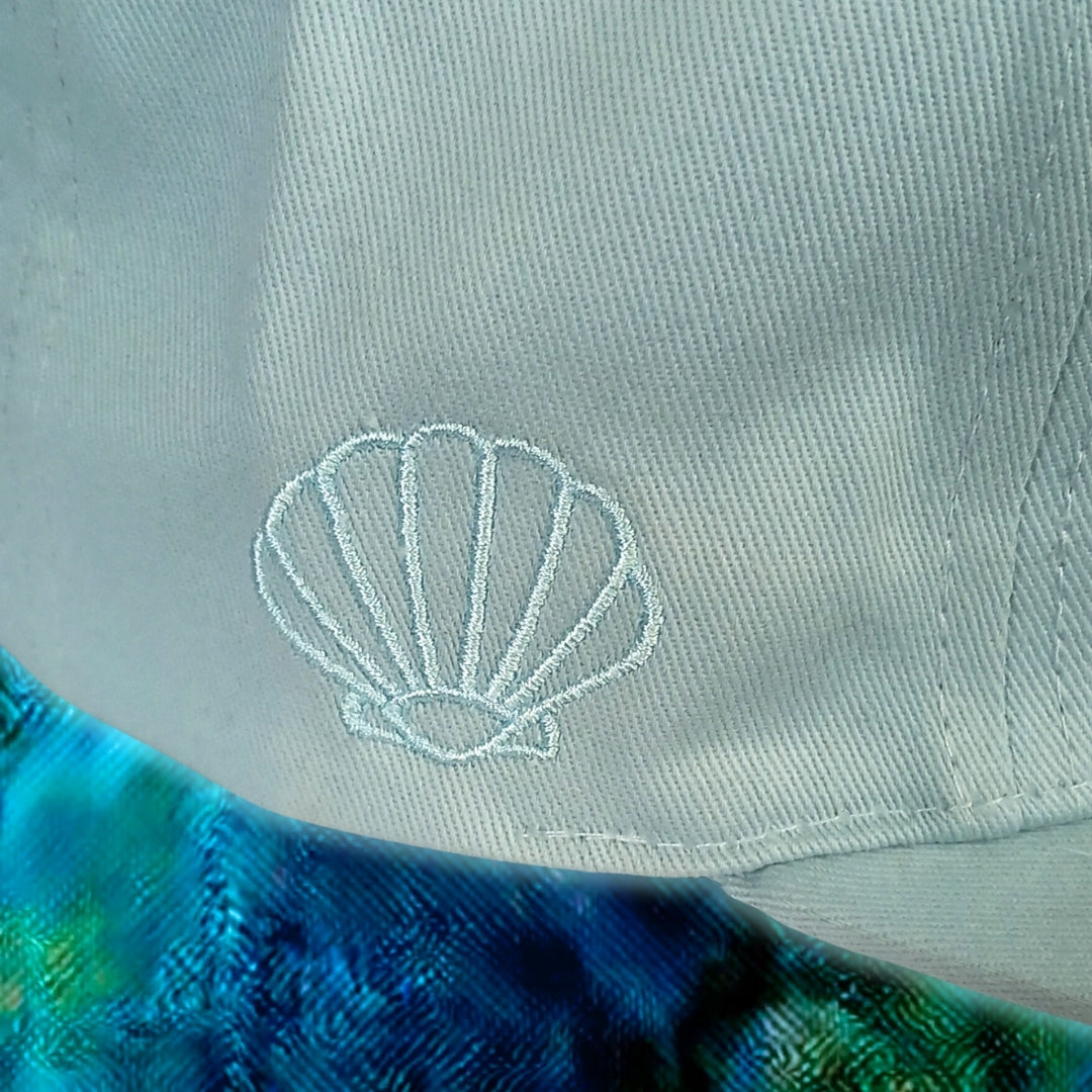 Gorra Snapback Mermaid Paradise - Azul Pastel