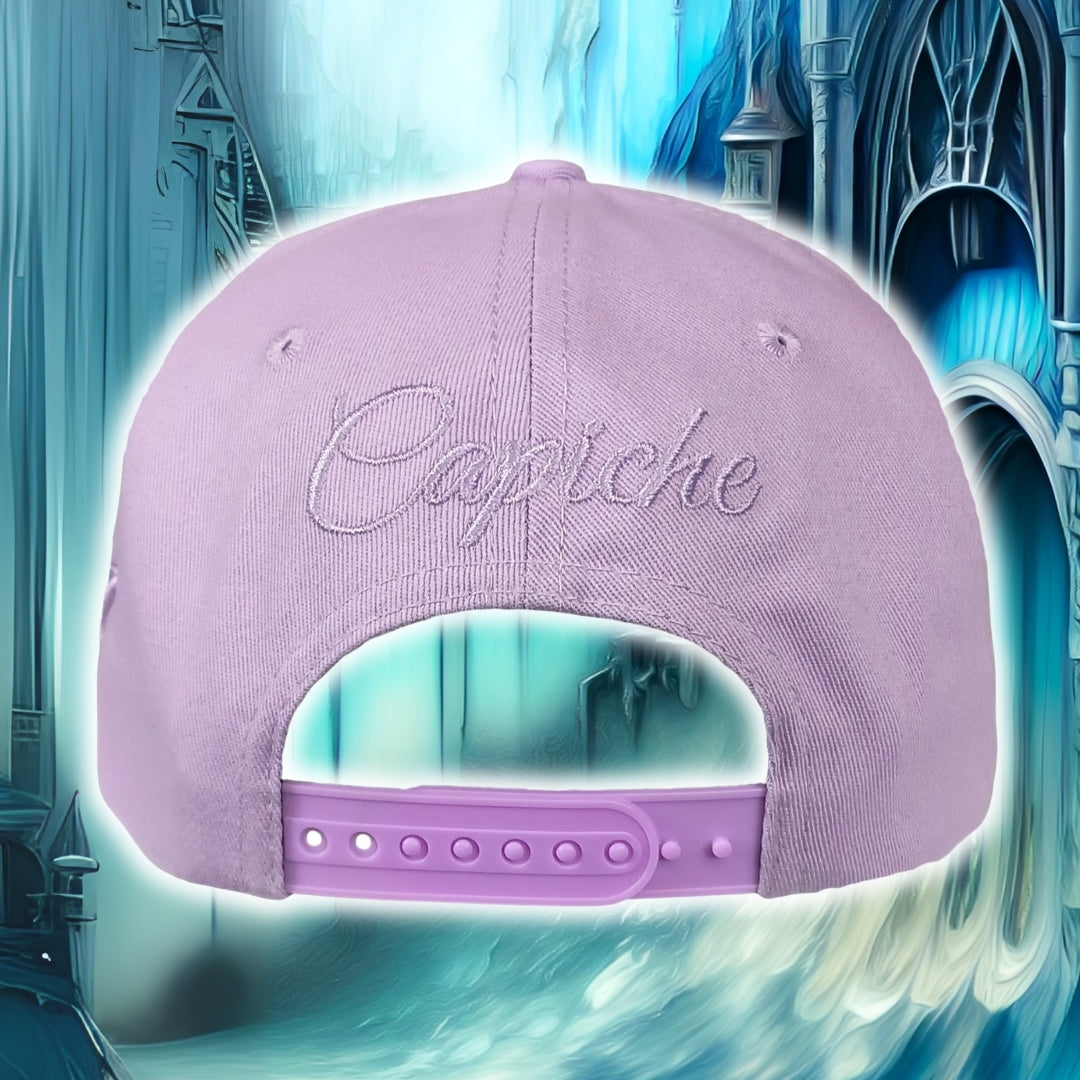 Gorra Snapback Mermaids Kingdom - Morado pastel