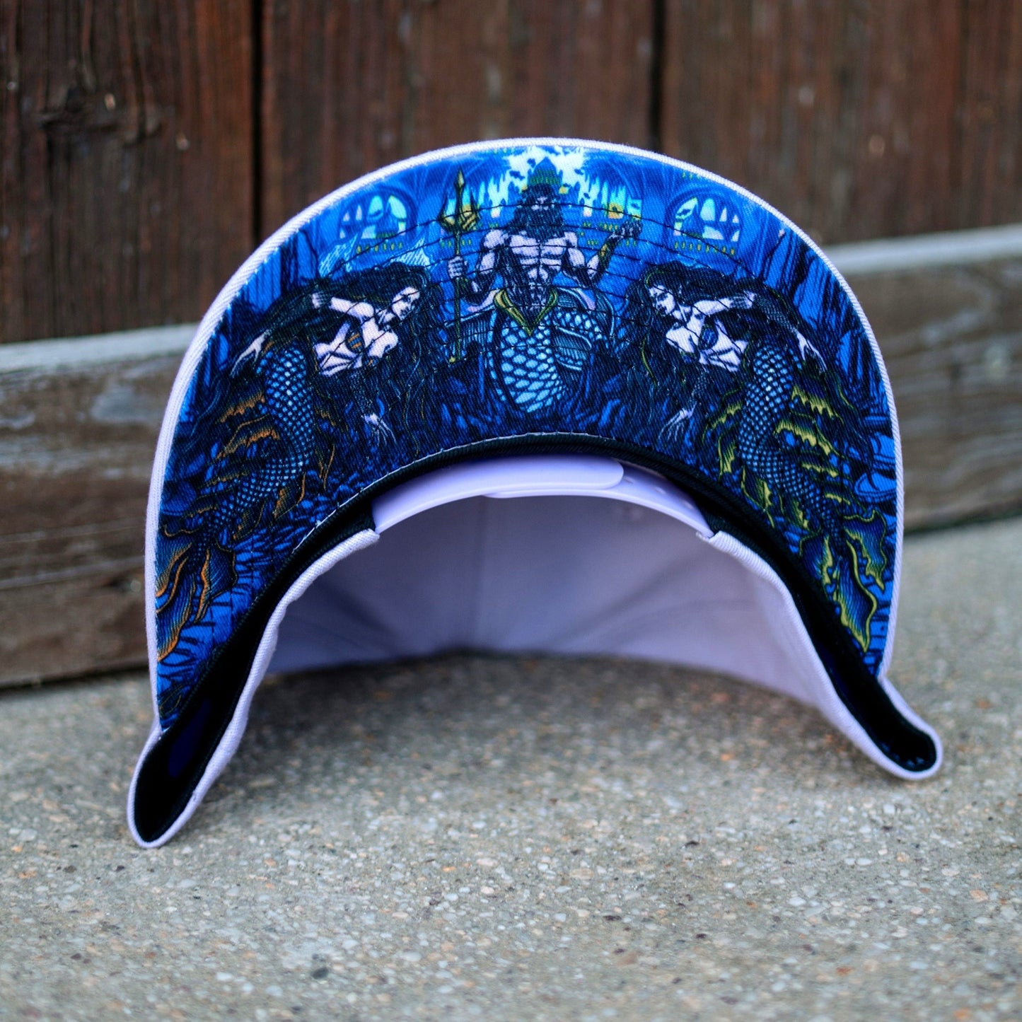 Gorra Snapback Mermaids Kingdom - Morado pastel