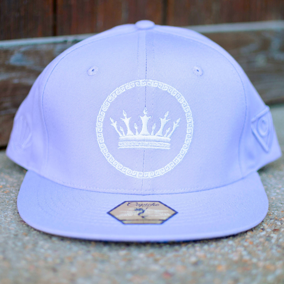 Gorra Snapback Mermaids Kingdom - Morado pastel