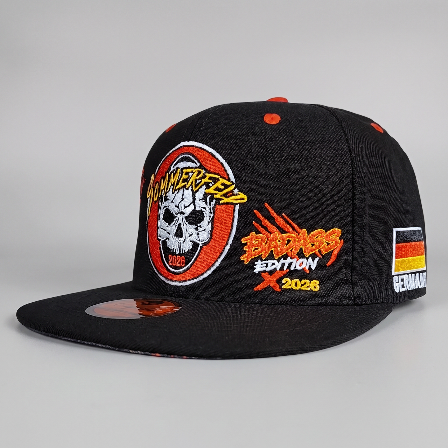 LIMITED EDITION Mike Sommerfeld 2.0 Snapback - Black/Red