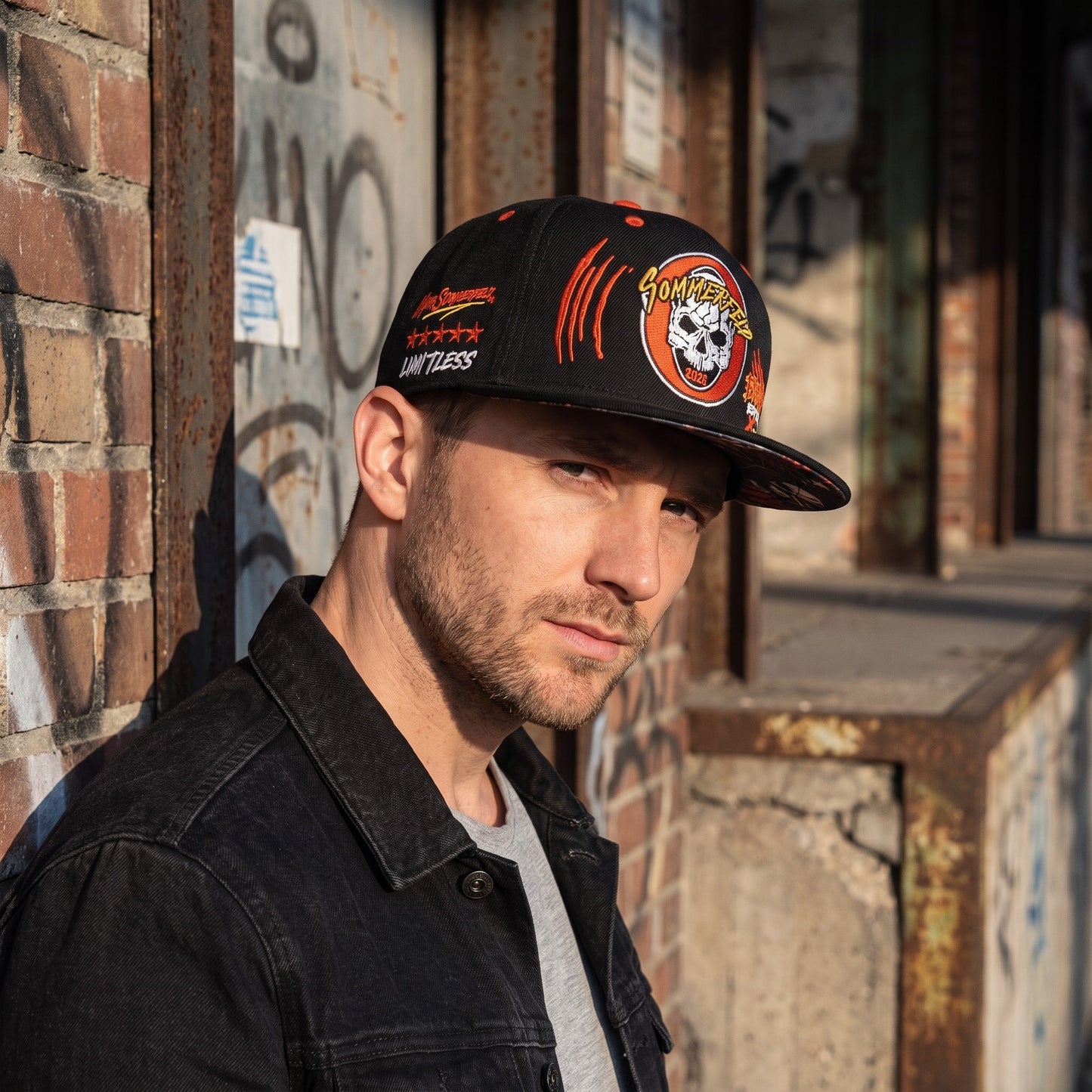 LIMITED EDITION Mike Sommerfeld 2.0 Snapback - Black/Red
