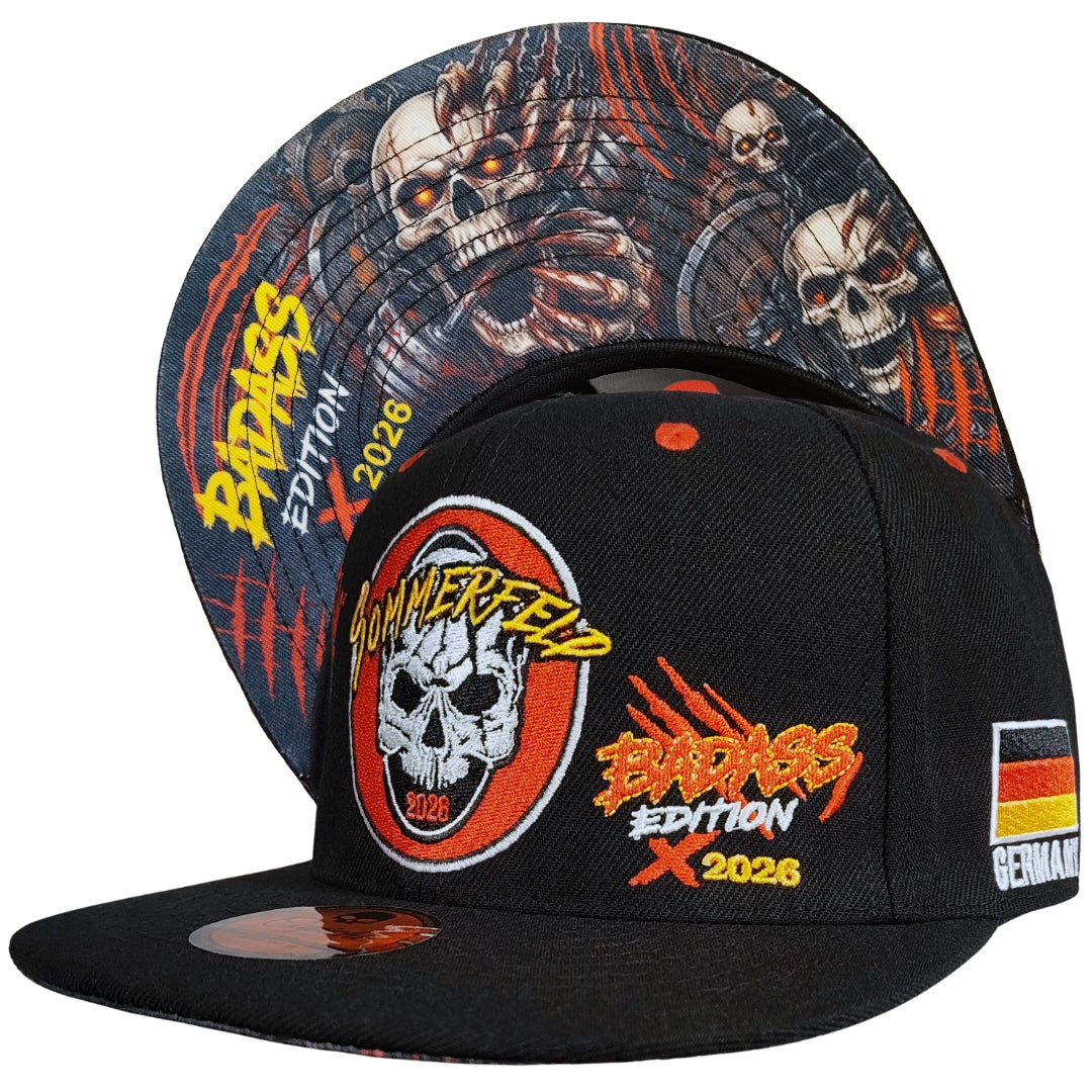 LIMITED EDITION Mike Sommerfeld 2.0 Snapback - Black/Red