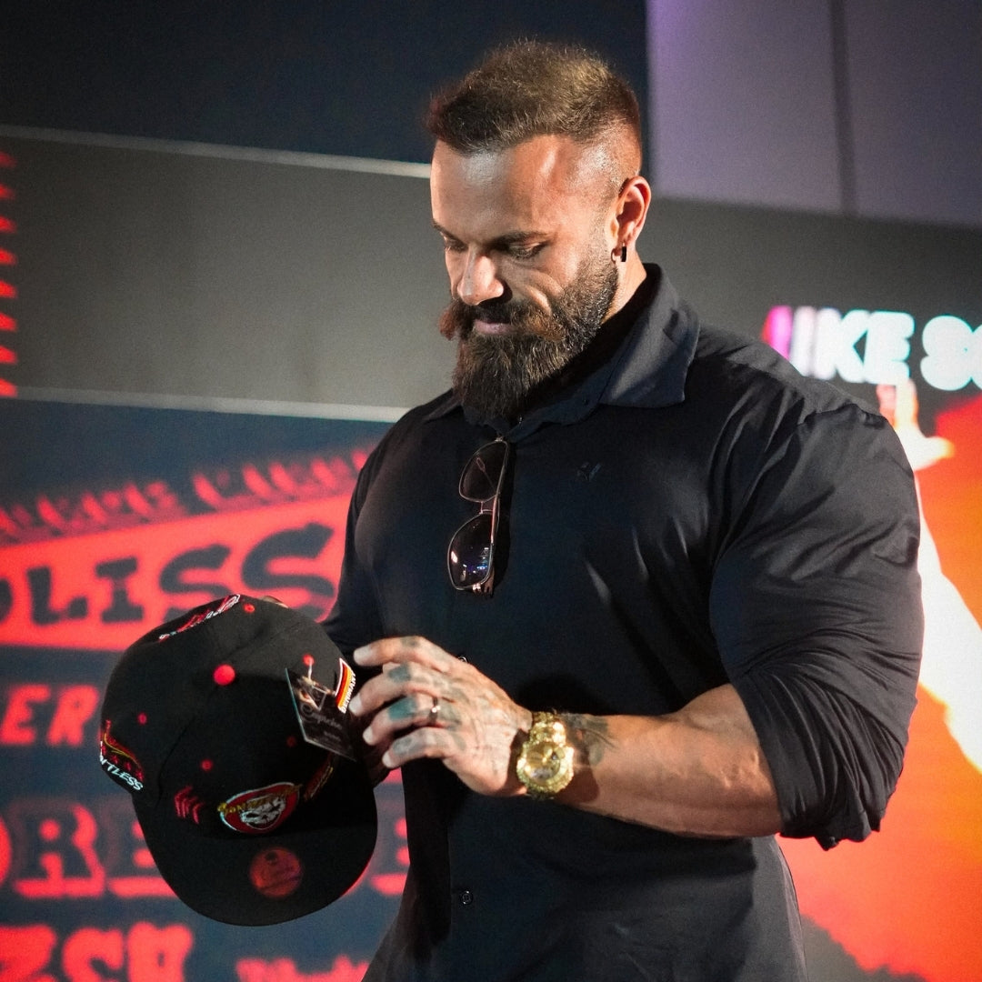 LIMITED EDITION Mike Sommerfeld 2.0 Snapback - Black/Red